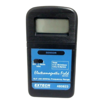 Extech Instruments 480823 Manual De Instrucciones