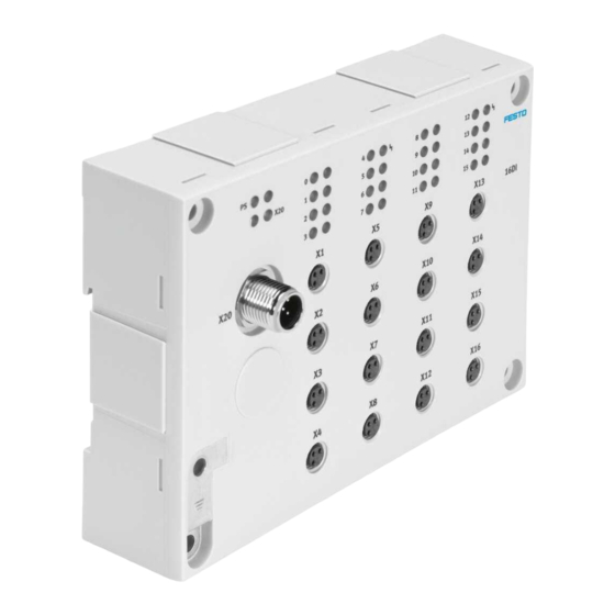 Festo CTSL-D-16E-M8-3 Traducción Del Manual Original