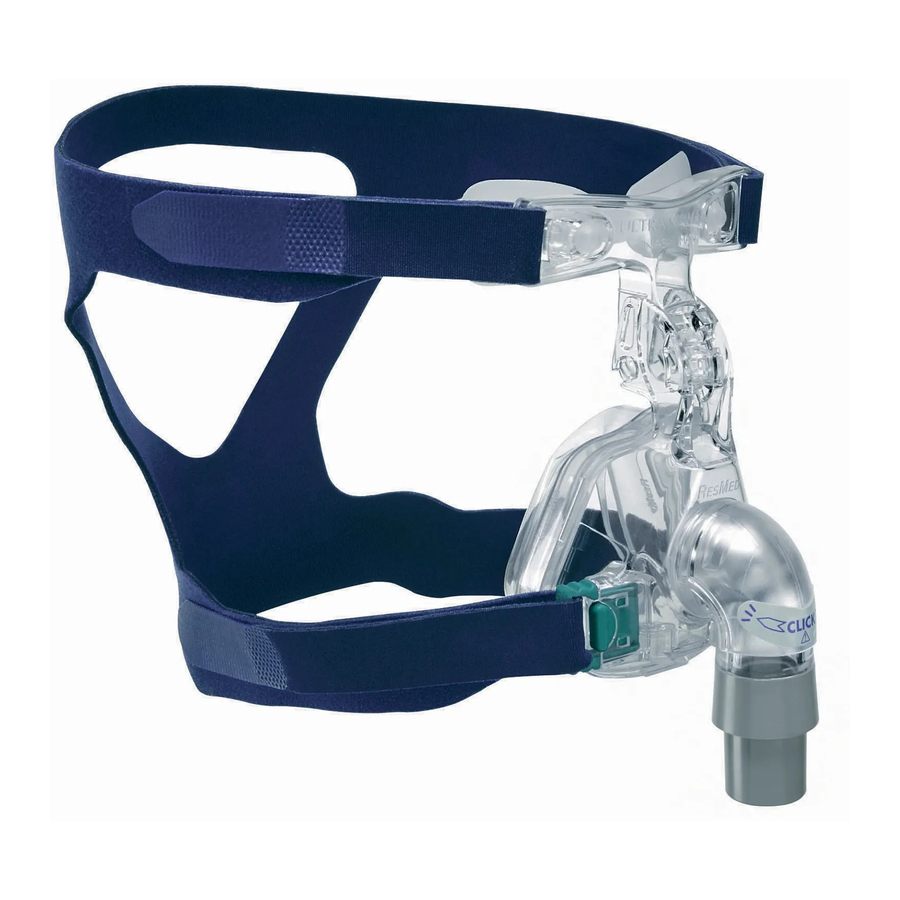 ResMed Ultra Mirage Guia Del Usuario