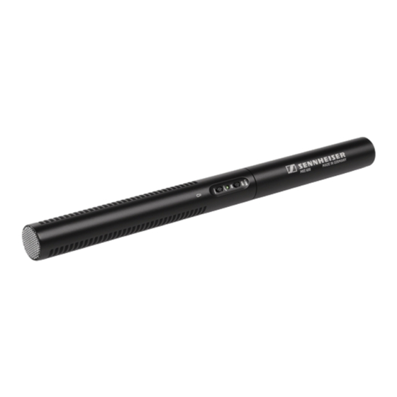Sennheiser MKE 600 Instrucciones De Uso