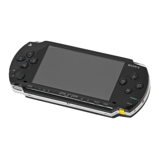 Sony PSP Manuales