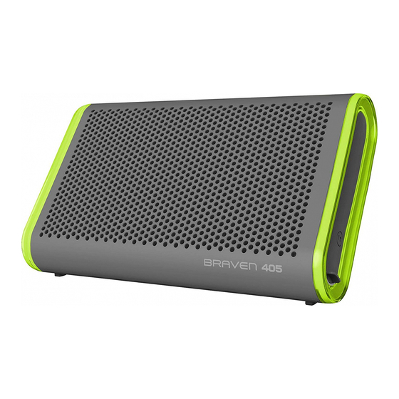 Braven 405 Guia De Inicio Rapido