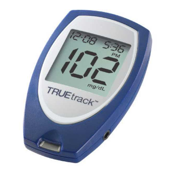NIPRO Diagnostics TRUEtrack Configuración