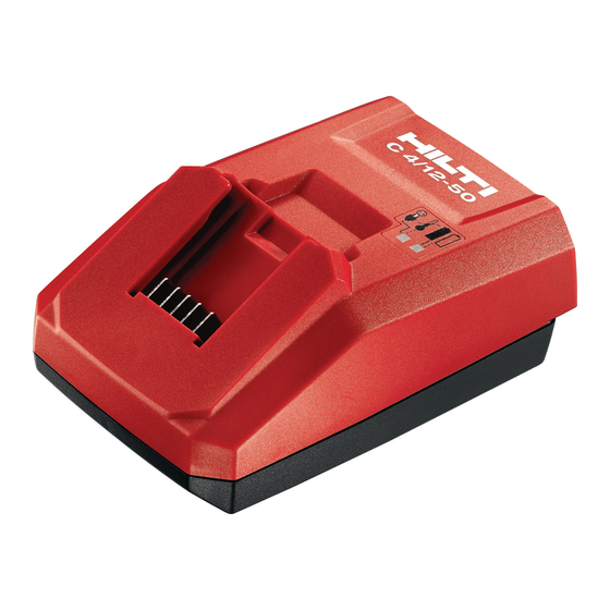 Hilti C 4/12-50 Manual De Instrucciones