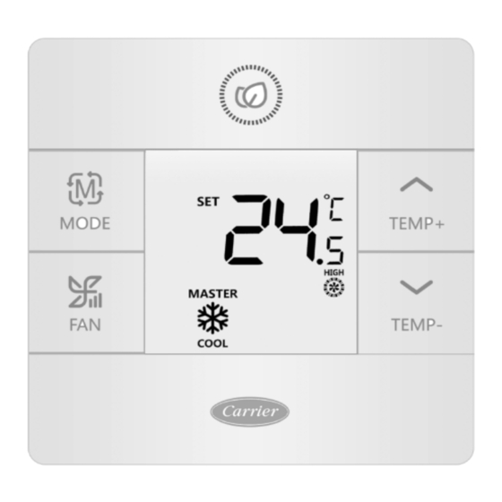 Carrier 40VCW117FQEE Manuales