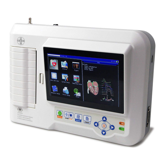 Gima ECG600G Manual De Instrucciones