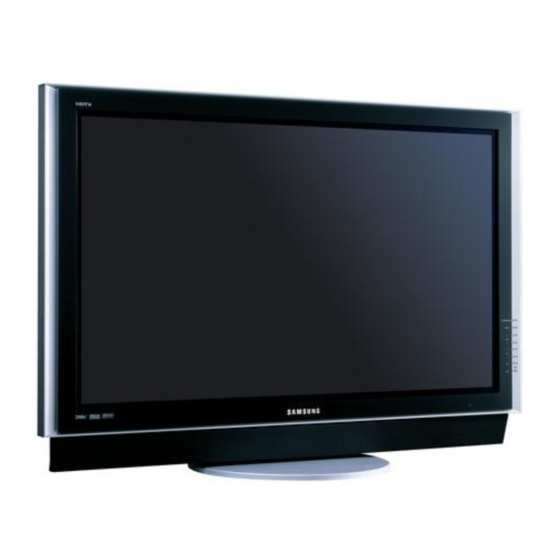 Samsung PS-42P4A1 Manual De Instrucciones