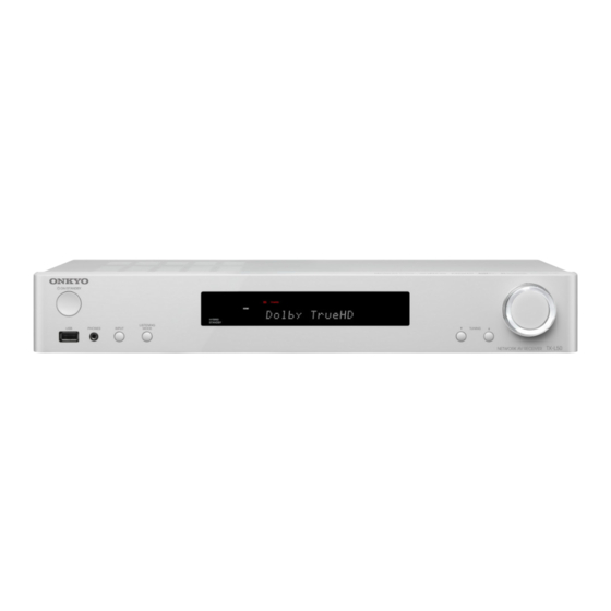 Onkyo TX-L50 Manual De Instrucciones