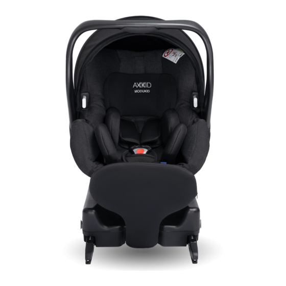 Axkid Modukid Infant Manual De Instrucciones