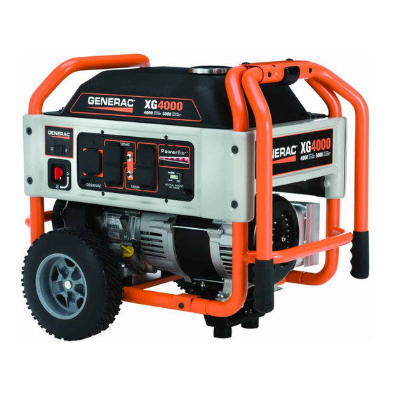 Generac XG4000 Serie Manual De Usuario