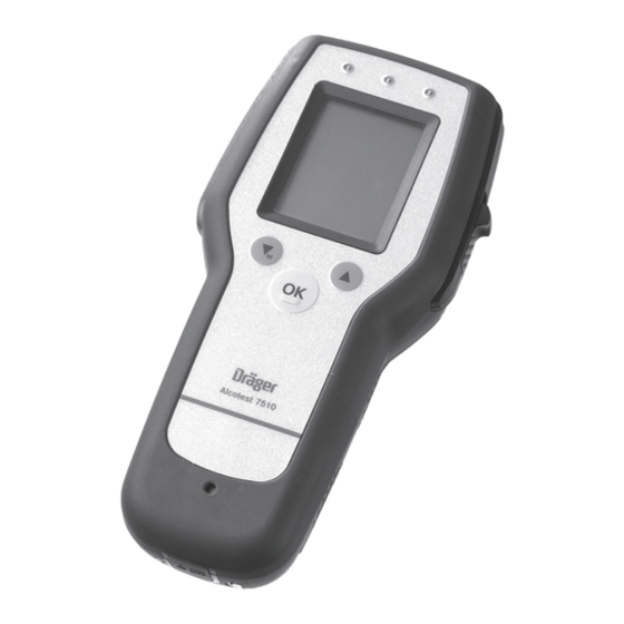 Dräger Alcotest 7510 Manual Tecnico