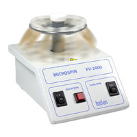 Biosan Microspin FV-2400 Manual De Funcionamiento