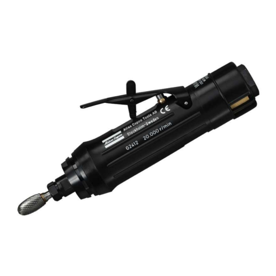 Atlas Copco G2412-1 Instrucciones Originales Del Producto