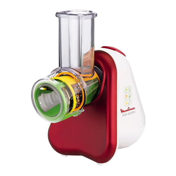 Moulinex FRESH EXPRESS Manual De Instrucciones