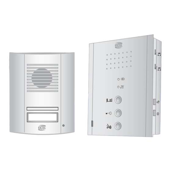 Extel WEPA 245 BIS Instrucciones De Uso E Instalación