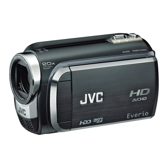 JVC GZ-HD320 Guia Del Usuario