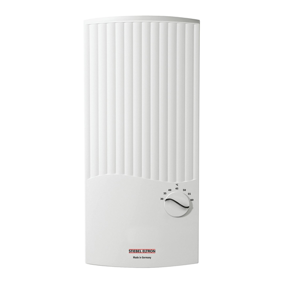 Stiebel Eltron PEY 18 Operación E Instalación