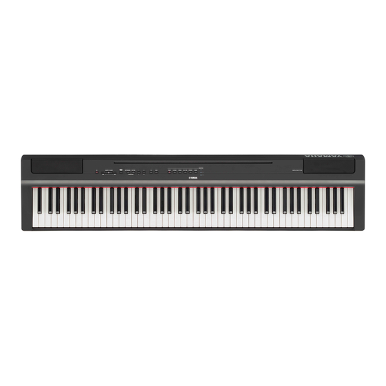 Yamaha P-125a Manual De Instrucciones