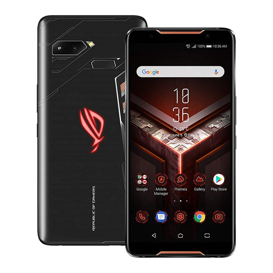Asus Rog Phone ZS600KL Guía De Usuario