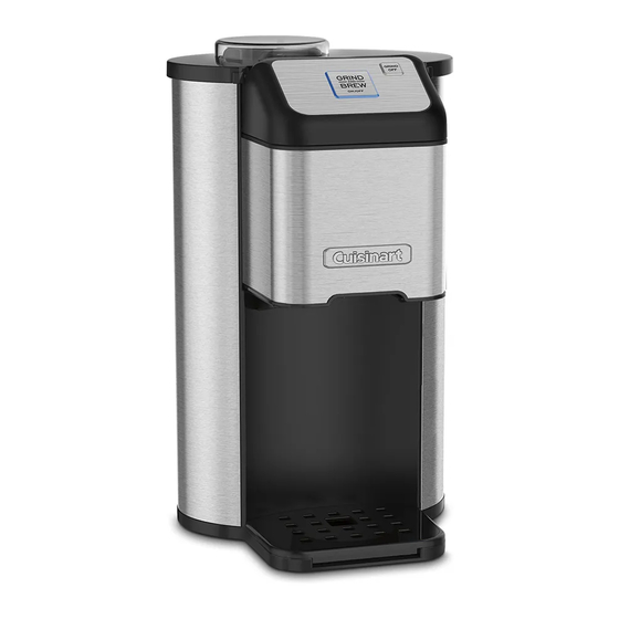 Cuisinart Grind & Brew Guía De Referencia Rápida