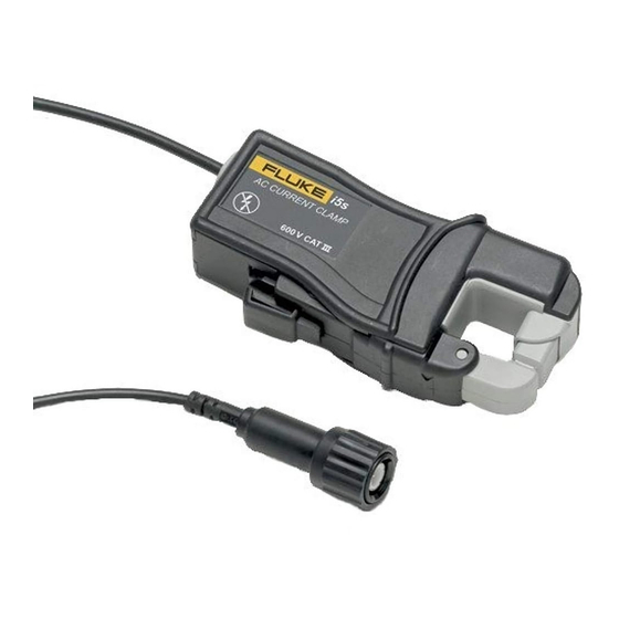 Fluke i5s-PR 1750 5A Hoja De Instrucciones