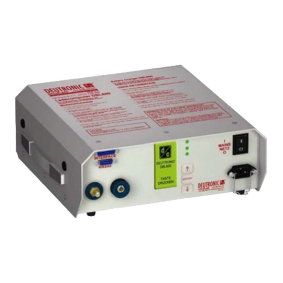 Deutronic DBL Manual De Servicio