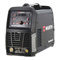 Würth TIG 200S AC/DC Traducción Del Manual De Instrucciones De Servicio Original