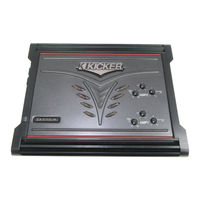 Kicker ZX350.4 Manual Del Propietário