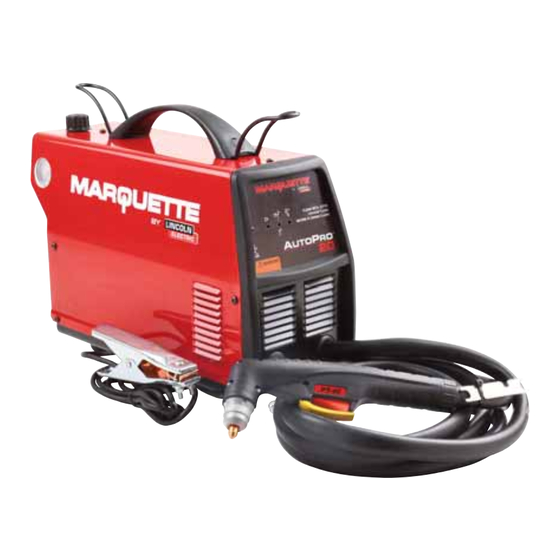 Lincoln Electric MARQUETTE AUTOPRO 20 Manual Del Operador