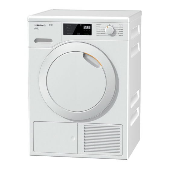 Miele TCE 620 WP Instrucciones De Manejo