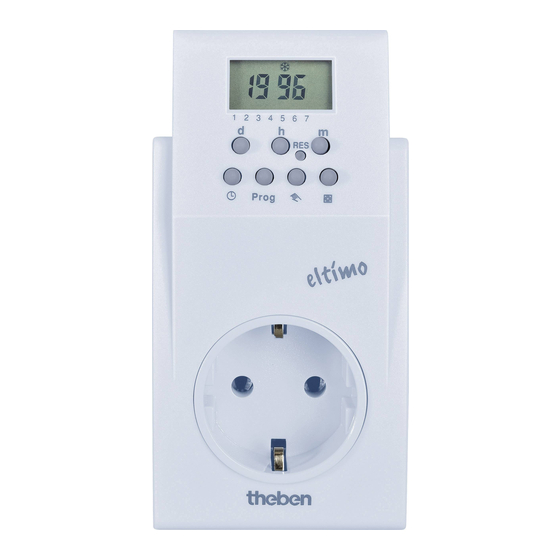 Theben eltimo 020 s Manual Del Uso