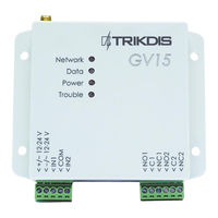 Trikdis GV15 Manual Del Usuario