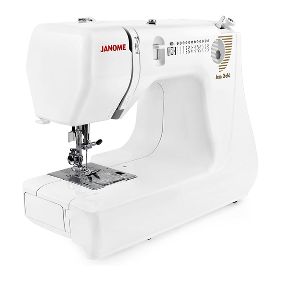 Janome JEM GOLD Manuales