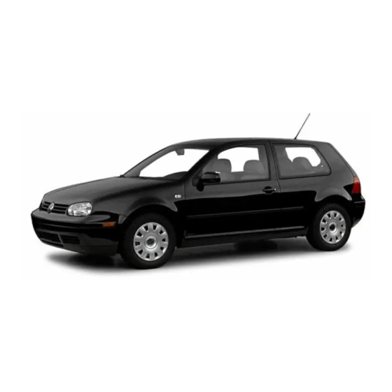 Volkswagen Golf 1999 Manual De Reparaciones
