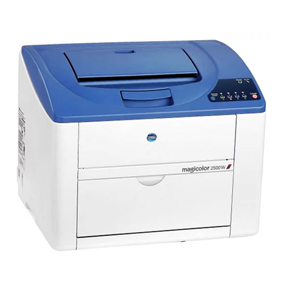 Konica Minolta magicolor 2500W Guia Del Usuario