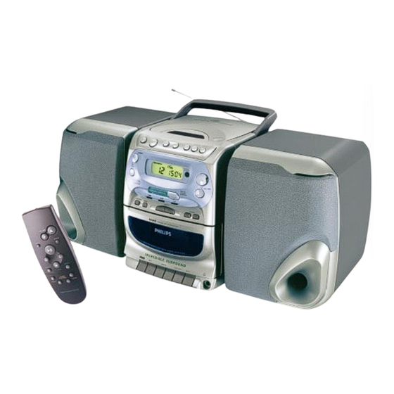 Philips AZ2425 Manual De Instrucciones