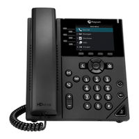 Polycom VVX 350 Hoja De Configuración
