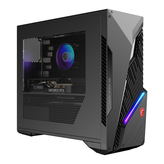 MSI MAG Infinite Serie Manual Del Usuario