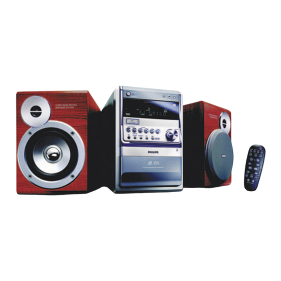 Philips MCM720 Manual Del Usuario