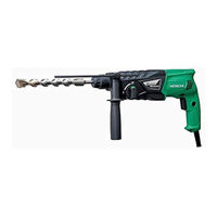 Hitachi DH 26PB Instrucciones De Manejo