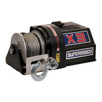 Superwinch X3F Manual Del Propietário