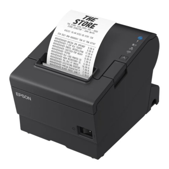 Epson TM-T88VII Guia Del Usuario