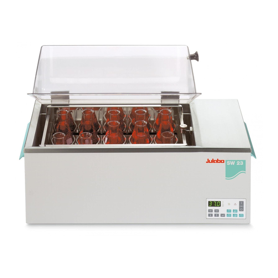 Julabo SW22 Manual De Operación