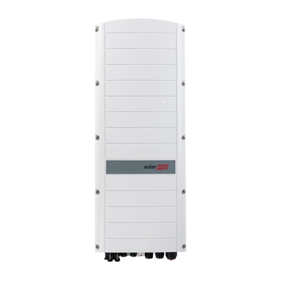 SolarEdge StorEdge Serie Manual De Instrucciones