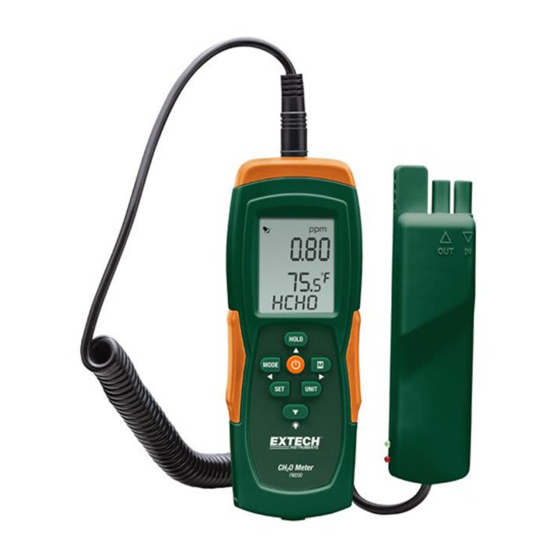 Extech Instruments FM200 Manual De Usuario