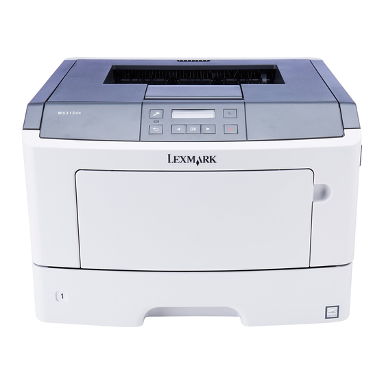 Lexmark MS312 Guia Del Usuario