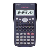 Casio Fx-350MS Instrucciones De Funcionamiento
