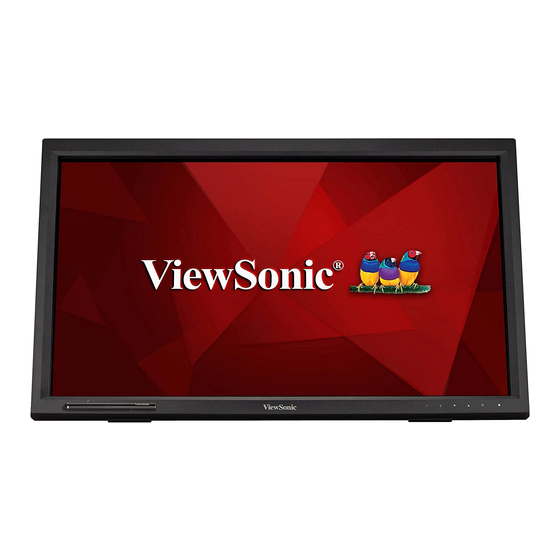 ViewSonic TD2223 Guia Del Usuario