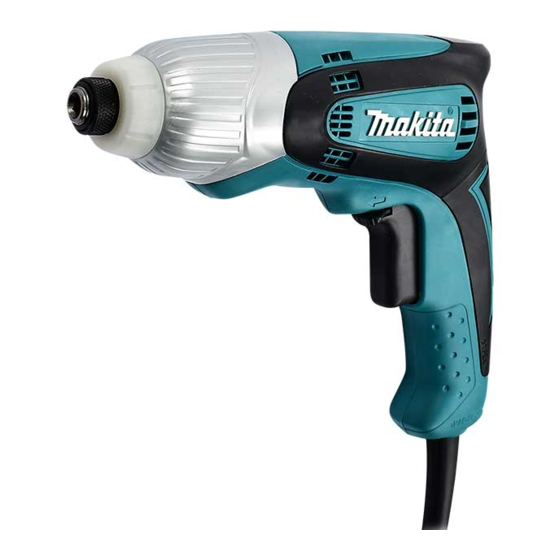 Makita TD0100 Manual De Instrucciones