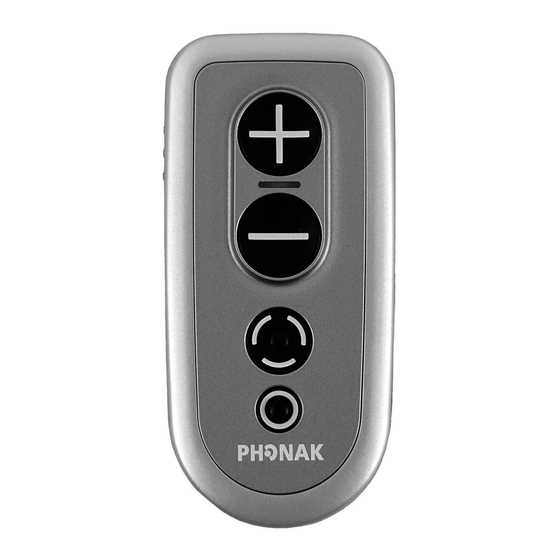 Phonak PilotOne Instrucciones De Uso